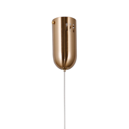 Lampa wisząca Italux Rastia PND-34361-S-HBR-AMB złoty