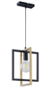 Sigma 32230 EDEN 1 lampa wisząca czarny/złoty