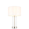 Lampa stołowa Endon Lighting Lessina 102674 nikiel