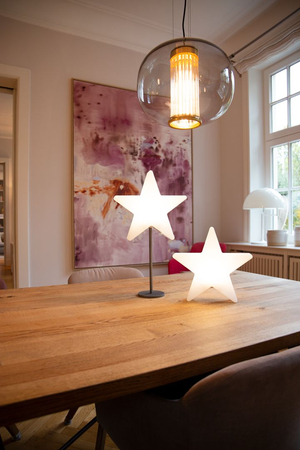 Gwiazda LED Lampa stojąca 3000K Biała ciepła H53 32495L biały