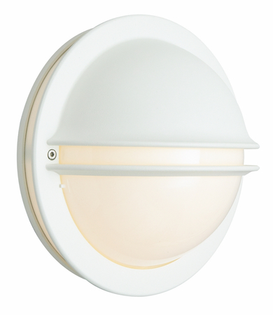 BERLIN 611 WHITE E27 LED 9W OPAL LAMPSHADE