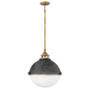 Lampa wisząca Fletcher - 3 źródła światła Quintiesse QN-FLETCHER-P-L-AZ