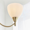 Endon Lighting Lampa wisząca 1805-3AN mosiądz