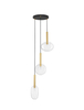 Lampa wisząca Luces Exclusivas BAJOS - złoty LE43394