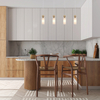 Lampa wisząca Italux Santos PND-95331-4-BRSS Mosiężny