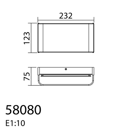 Lampa ścienna TOIS biały mat LED 8W 3000K