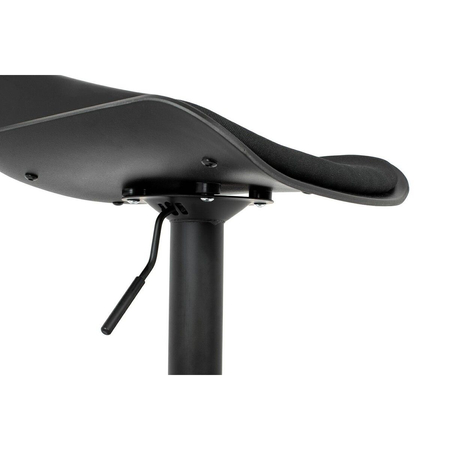 Krzesło barowe SNAP BAR TAP regulowane czarne