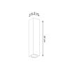 Sollux Lighting Plafon KEKE 4 dąb SL.1038