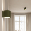 Sollux Lighting Plafon AURA 1 zielony oliwkowy GU10 SL.1794