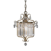 Lampa wisząca Elstead Lighting Gianna srebrny FE-GIANNA1C
