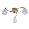 Lampa sufitowa Endon Lighting Boyer BOYER-3AB mosiądz