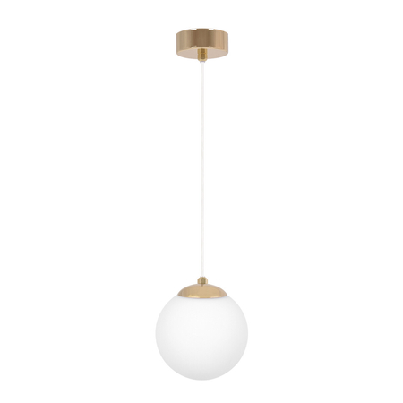 Lampa wisząca Kaja REA K-5420 złoty, biały