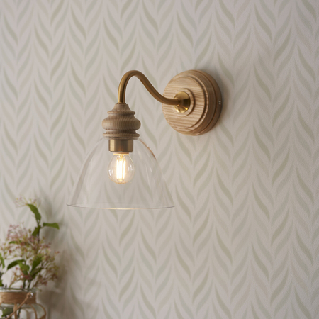 Kinkiet Endon Lighting Cotswold 113371 mosiądz