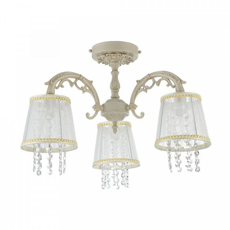 Lampa sufitowa Maytoni ARM020-03-W Omela Chandelier Cream-Gold