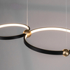 Ledowa Lampa wisząca Aurora No.2 40cm 3k czarna