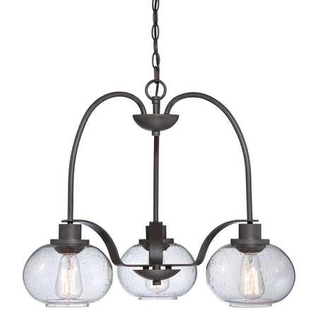 Żyrandol Elstead Lighting Trilogy brąz QZ-TRILOGY3