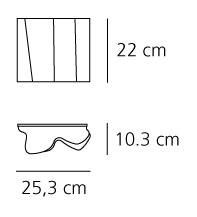 Kinkiet Artemide 0395030A Logico Mini