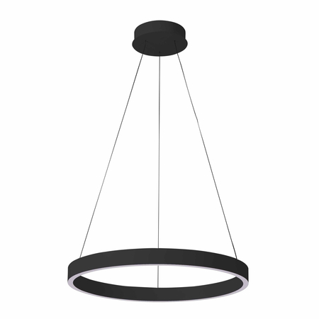 Lampa wisząca Italux PND-56215-080RPC-BK-3KS4K-TRDIMM Czarny