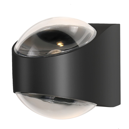 Kinkiet Zuma Line SJ12431 LUCENT LAMPA ZEWNĘTRZNA KINKIET CZARNY/BLACK