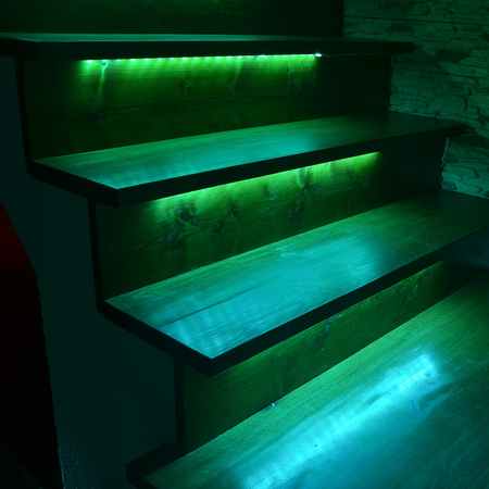 Eko-Light TAŚMA 2,5m 60LED. 12W. Barwa: Zielony. IP65 EKPL742