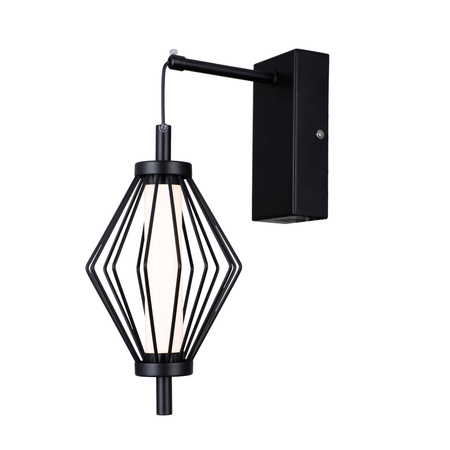 Kinkiet Italux Sevil WL-34403-1-BK Czarny mat, chrom