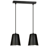 Lampa wisząca MILARGO 2 BLACK / WHITE Emibig 396/2 biały/czarny