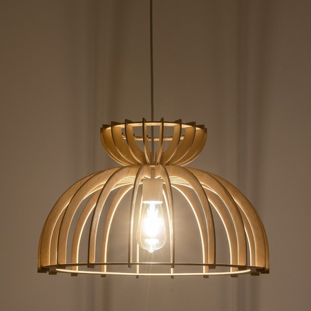 Lampa wisząca KYMI C Nowodvorski 10572 drewniany