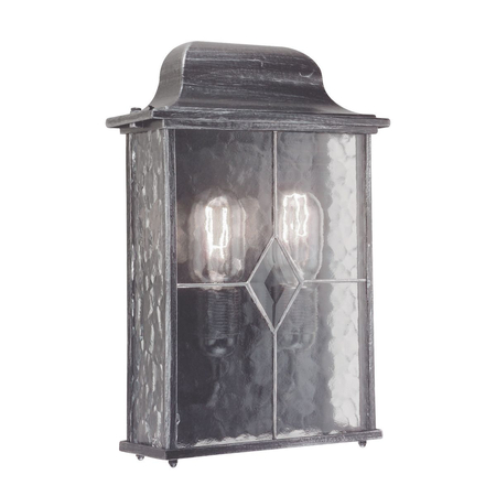 Lampa zewnętrzna Elstead Lighting Wexford czarny/srebrny WX7
