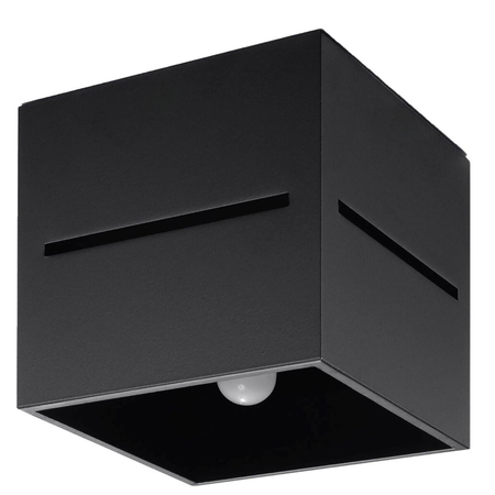 Sollux Lighting Plafon LOBO czarny SL.0207