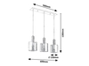Lampa wisząca Rabalux Donati 5250 chrom