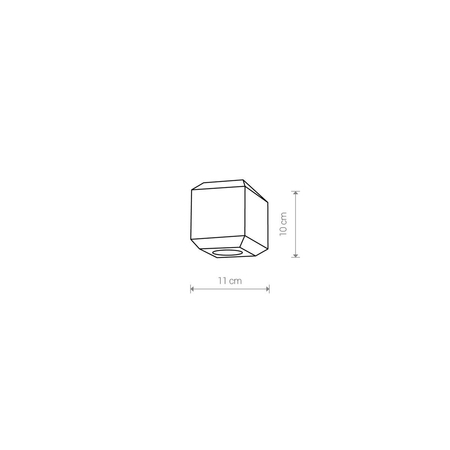 Klosz/Abażur CAMELEON GEOMETRIC B Nowodvorski 8425 szary