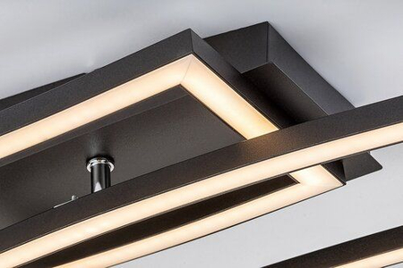 Lampa sufitowa Rabalux Cirilla 71005 czarny