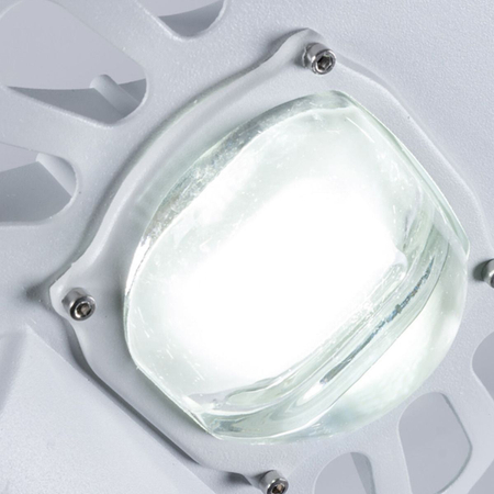 Oprawa uliczna LED Greenie Bridgelux 50W MeanWell driver IP65 aluminiowa biała obudowa CW