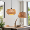 Lampa wisząca Endon Lighting Bali 101574 drewniany