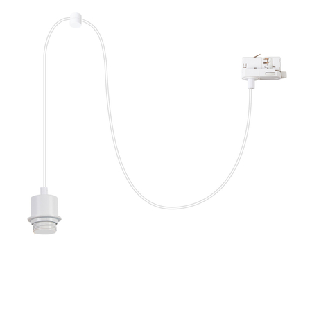 Milagro Zawiesie Hang Track Biały 1xE27 3-obwodowy ML2281 BIAŁY