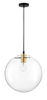 Lampa wisząca Luces Exclusivas UPATA LE41813 czarny/złoty