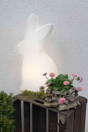 Królik LED Lampa zewnętrzna ogrodowa 2700K Biała ciepła 50cm 32478W biały
