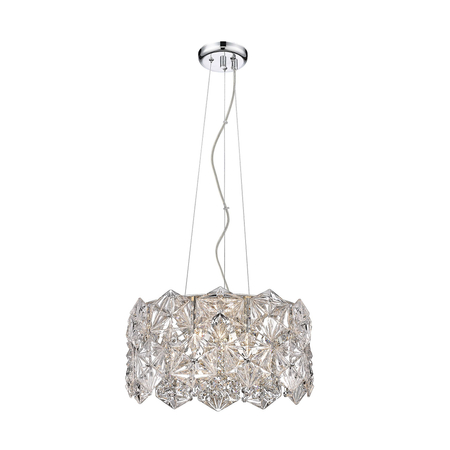 Lampa wisząca DAVI Zuma Line P0534-05C-F4AC chrom