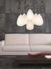 Lampa wisząca MIRAGE 6 Azzardo AZ0157 biały/chrom