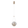 Lampa wisząca Italux Rastia PND-34361-M-HBR-AMB złoty