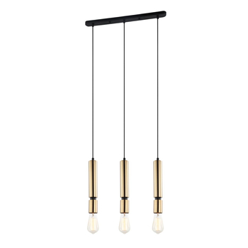 Lampa wisząca Italux Torla PEN-5041-3-BKBR Czarny