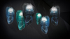 Lampa wisząca Slamp AVISM00BLU01T00000EU Avia Edition Medium Blue