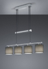 Lampa wisząca Trio 305400411 srebrny
