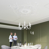 Sollux Lighting Żyrandol MINERWA 5 biały SL.0214