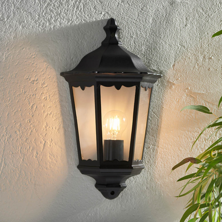 Kinkiet zewnętrzny Endon Lighting Burford 76547 czarny