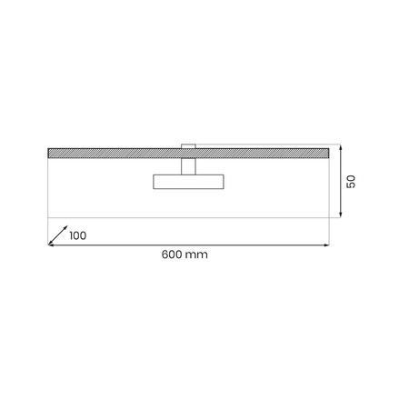 Milagro Kinkiet Prado 11W LED 3000K Biały ML1003