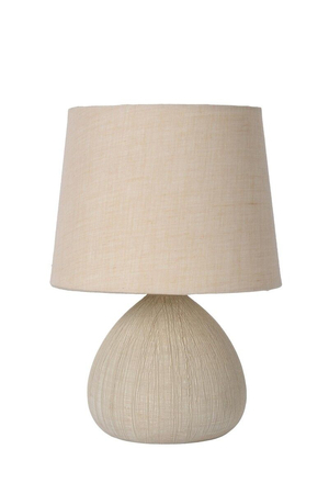 Lampa stołowa Lucide RAMZI beżowy 47506/81/38