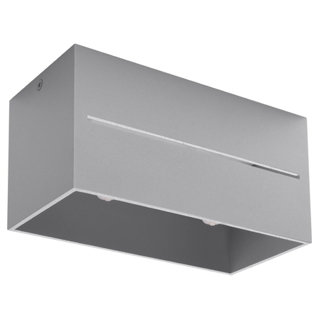 Sollux Lighting Plafon LOBO MAXI szary SL.0385
