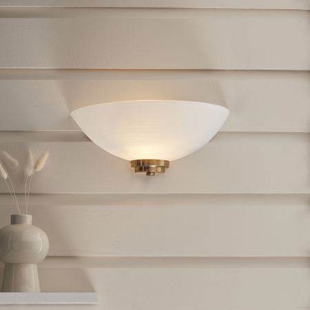 Kinkiet Endon Lighting Welles 112439 mosiądz