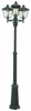 LONDON 483 BLACK E27 LED 3 X 9W TRIPLE